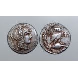 Attica, Athens AR New Style Tetradrachm