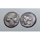 Sicily, Leontinoi AR Tetradrachm