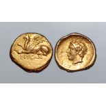 Thrace, Abdera AV 1/4 Stater