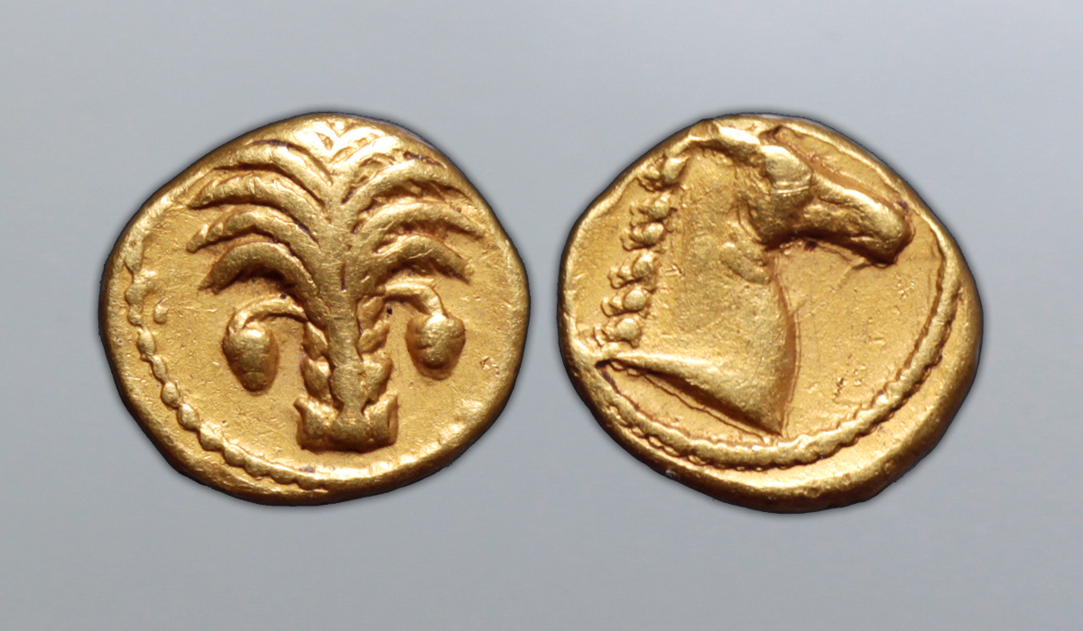 North Africa, Kingdom of Carthage AV 1/10 Stater