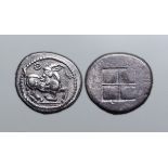 Thraco-Macedonian Tribes, Mygdones or Krestones AR Stater