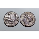 Sicily, Thermai AR Tetradrachm