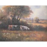 Gerry Glynn - MIDDAY SHADE - Oil on Board - 12 x 16 inches - Signed