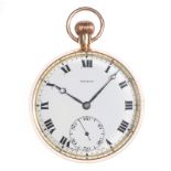 9 CT ROSE GOLD PINNACLE FOB WATCH