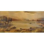 Arthur H. Twells - CONNEMARA - Oil on Canvas - 20 x 40 inches - Signed