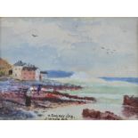 J. White - A SUMMER'S DAY - Watercolour Drawing - 3 x 5 inches - Signed