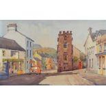 Samuel McLarnon - CUSHENDALL - Watercolour Drawing - 11 x 18 inches - Signed