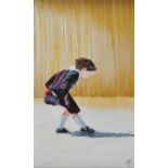 John McGowan - TINY DANCER - Oil on Canvas - 16 x 10 inches - Signed