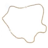 9 CT GOLD ROPELINK CHAIN