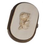 EDWARDIAN IVORY COIN PURSE