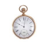 18 CT GOLD TIFFANY POCKET WATCH