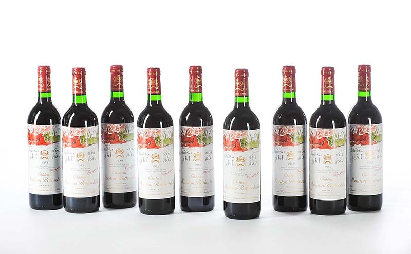 Chateau Mouton Rothschild 1989 Wine