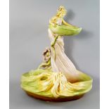 An Art Nouveau figural centrepiece, 20th