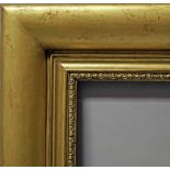 A Gilded Hardwood Cushion Moulded Frame,