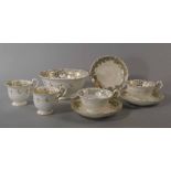 A Victorian part tea service possibly Co