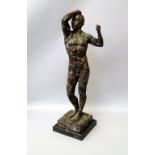 After Auguste Rodin, French 1840-1917, late 20th century/early 21st century- "The Age of Bronze",