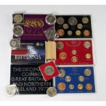 Elizabeth II, commemorative Crowns (123), various types; Mint Sets (5), 1962, 1963, 1965, 1966,
