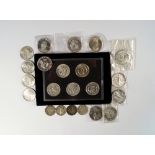 USA, silver Dollars (17), 1879, 1883O, 1884O, 1885O, 1886, 1887, 1889, 1896, 1921, 1922, 1971, 1988,