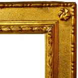 An Italian Carved and Gilded Cassetta frame, 17th century,