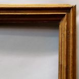 An Italian Nutwood Moulding Frame, 17th century, with plain sight, ogee, torus, frieze,