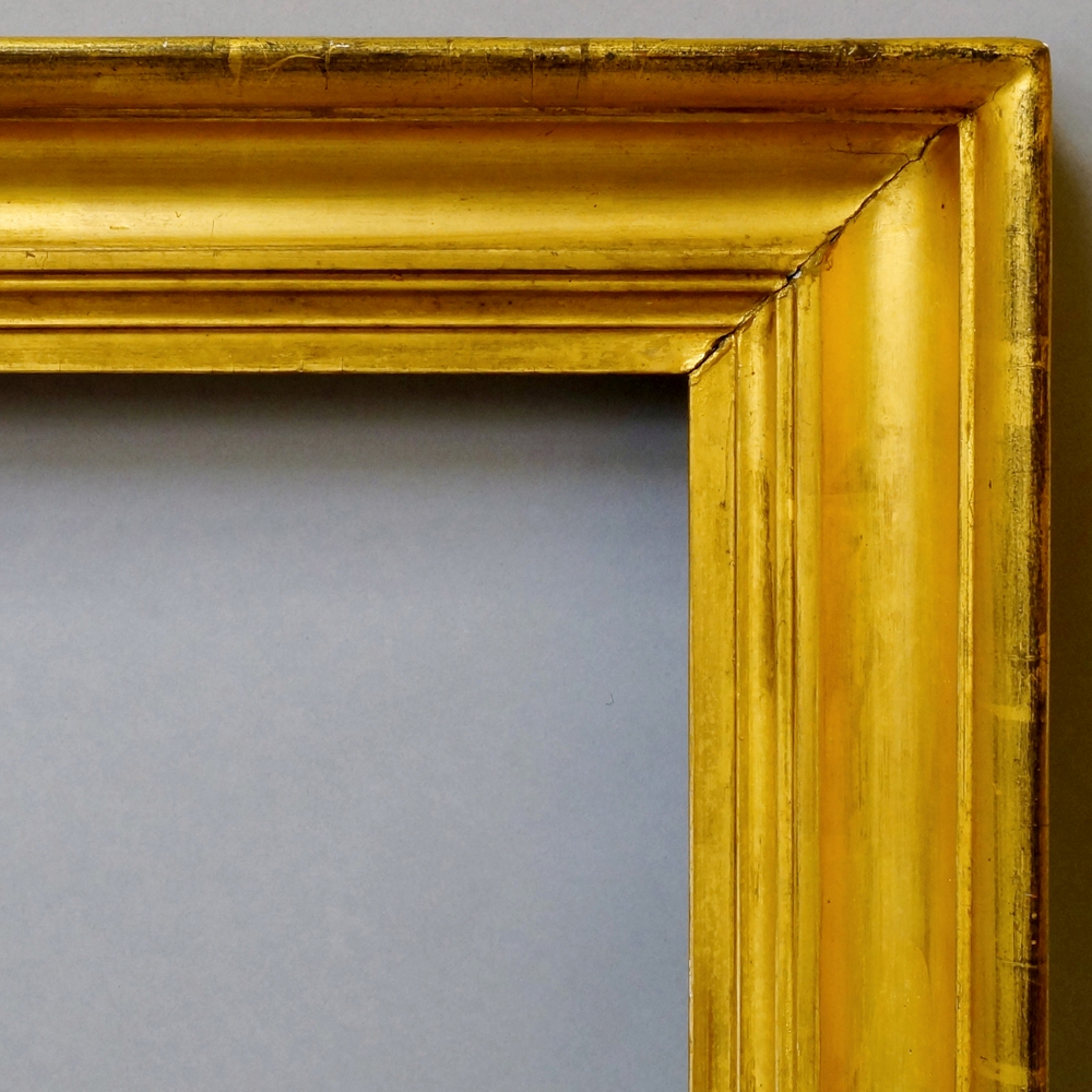 A Gilt Composition Neoclassical Frame, early 19th century, with gilt slip, cavetto sight, - Image 4 of 4