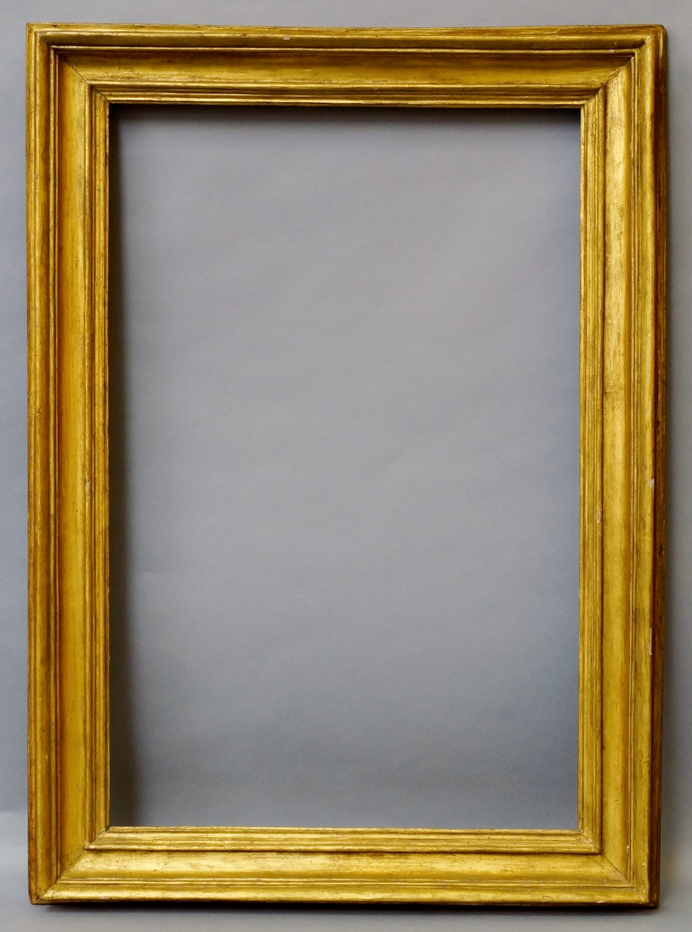 An Italian Gilded Salvator Rosa Frame, 18th century, with cavetto sight, ogee, - Image 2 of 2