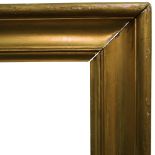 An English Gilded Scotia Moulding Frame, 19th century, with ogee sight, torus,