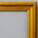 A French Gilt Composition Moulding Frame, early 19th century, with cavetto sight,