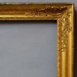 An Gilt Composition Biedermeier Frame, early 19th century, with leaf sight,