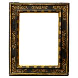 A Tuscan Ebonised and Parcel Gilded Cassetta Frame, 17th century,