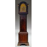 A mahogany longcase clock, late 19th/20th century,