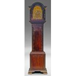 A mahogany longcase clock, late 19th/20th century,