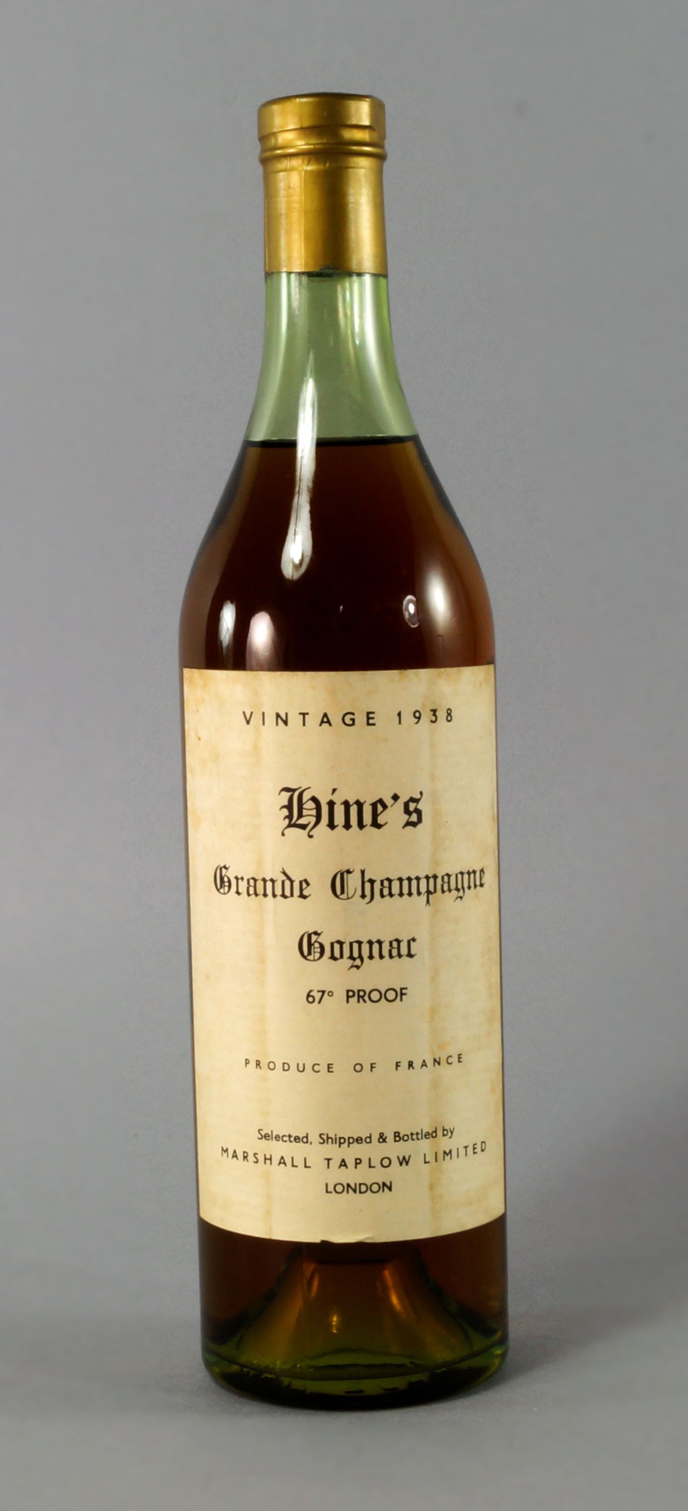 A Bottle of T. Hine and Co.