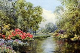 VIOLET THORPE LINDSELL (Exhibited 1912-1927) British
The Savill Gardens, Windsor Great Park