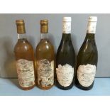 Duc Etienne de Loury, Sancerre, 1984
Two bottles; together with white Bordeaux, two bottles.  (4)