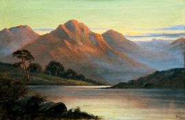 JOHN HENRY BOEL (19th/20th century) British
Highland Landscape
Oil on canvas
Signed and dated 1917