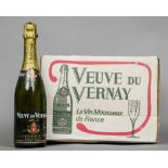 A case of Veuve du Vernay Brut Cuvee Extra
Twelve bottles, in part cardboard case.  (12) CONDITION