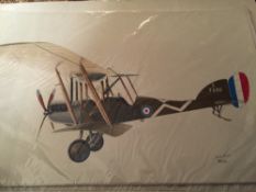 *AR JOHN BATCHELOR MBE (born 1936) British
Be2C; together with Airco DH4; and Gother GIV 1915