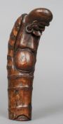 A late 19th/early 20th century Chinese bamboo root carving
Formed as a deity.  36.5 cm high.