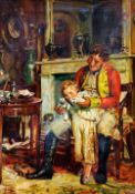 J. DAY (19th/20th century) British
The Young Marksman
Oil on canvas
Signed
41 x 58 cms, framed