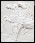 BILL MACK (born 1944) American
Competition
Bonded sand relief plaster cast
Signed
24.5 x 30 cm,