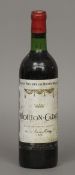 Baron Philippe de Rothschild Mouton-Cadet 1975
Single bottle. CONDITION REPORTS: Generally in good