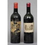 Chateau Lafite-Rothschild 1922
Single bottle; together with Chateau Lafite, unknown vintage,