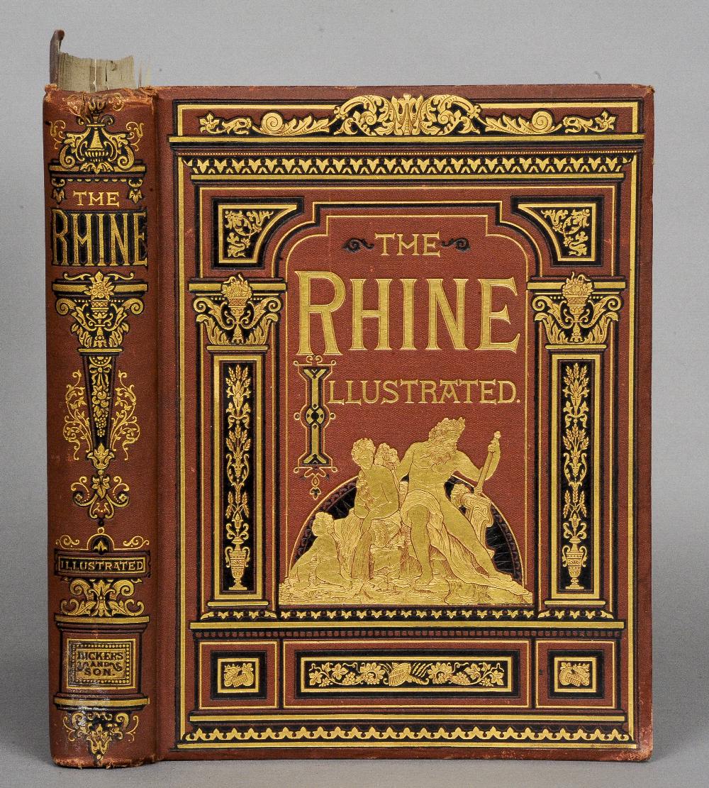 Bentley, G.C.T.  The Rhine From Its Source to the Sea.
1878, in original decorative cloth cover. - Image 2 of 2