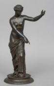 After the Antique (19th century)
Venus (The Venus of Capua)
Bronze, on circular plinth base
37 cm