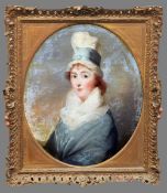 ENGLISH SCHOOL (19th century)
Portrait of a Lady
Oil on canvas
49 x 59 cm, framed CONDITION REPORTS: