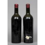 Grand Vin de Chateau Latour 1933
Two bottles, lacking labels.  (2) CONDITION REPORTS: Levels mid