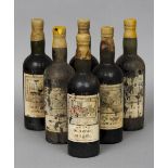Berry Brothers & Co., Very Choice Oloroso Sherry
Six bottles, wax seals.  (6) CONDITION REPORTS: