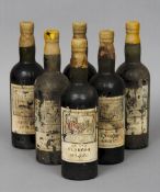 Berry Brothers & Co., Very Choice Oloroso Sherry
Six bottles, wax seals.  (6) CONDITION REPORTS: