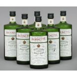 Sir Robert Burnett's White Satin London Dry Gin, 26 2/3 fl ozs
Six bottles.